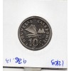 Nouvelle Calédonie essai 10 Francs 1967 Spl, Lec.83