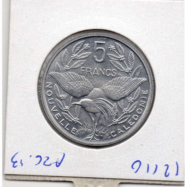 Nouvelle Calédonie essai 5 Francs 1952 Spl, Lec.70 union