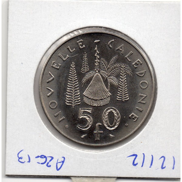 Nouvelle Calédonie essai 50 Francs 1967 Spl, Lec.119