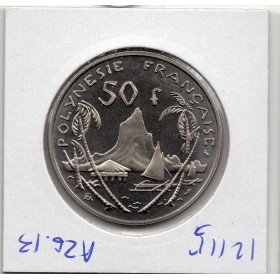 Polynésie Française essai 50 Francs 1967 Spl, Lec.110 union