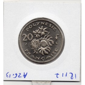 Polynésie Française essai 20 Francs 1967 Spl, Lec.88 union