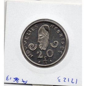 Nouvelles Hébrides essai 20 Francs 1967 FDC, Lec.41