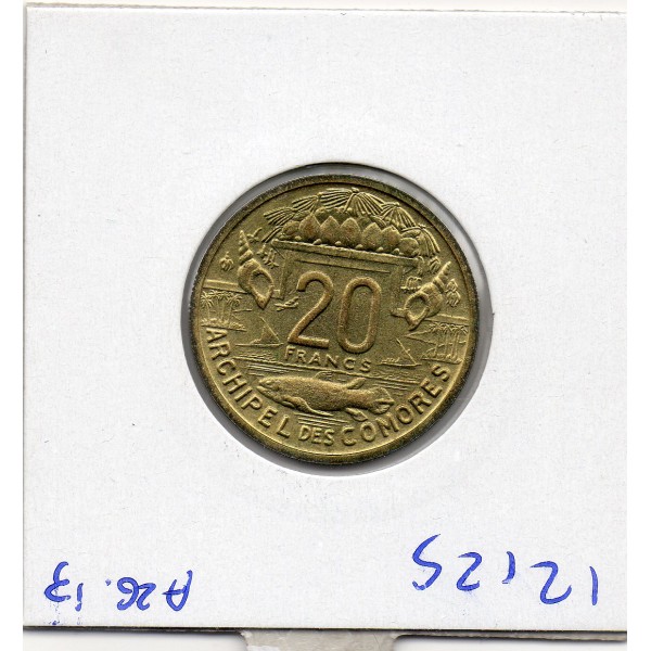 Comores essai 20 francs 1964 Spl, Lec.40