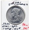 Comores essai 5 francs 1964 Spl, Lec.36