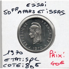 Afars et Issas essai 50 Francs 1970 Spl, Lec.67 République