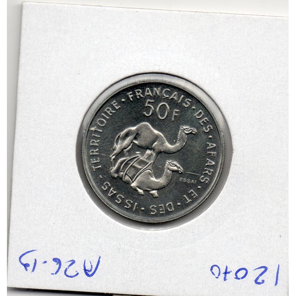 Afars et Issas essai 50 Francs 1970 Spl, Lec.67 République