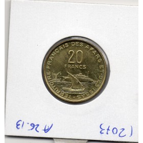 Afars et Issas essai 20 Francs 1968 Spl, Lec.64 République