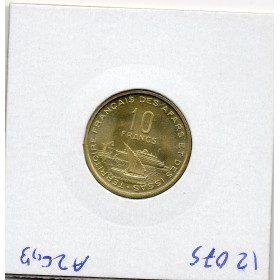 Afars et Issas essai 10 Francs 1969 Spl, Lec.60 République