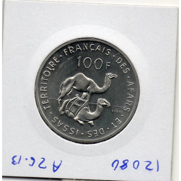 Afars et Issas essai 100 Francs 1970 Spl, Lec.70 République
