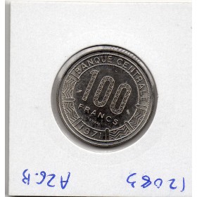 Cameroun essai 100 franc 1971 Spl, KM.E13 Elands de Derby