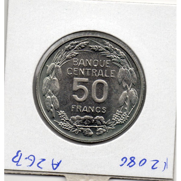 Cameroun essai 50 franc 1960 Spl, KM.E10 Etat 1er janvier