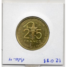 AOF et Togo essai 25 Francs 1957 Spl, Lec.21
