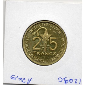 AOF et Togo essai 25 Francs 1957 Spl, Lec.21