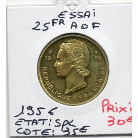 AOF essai 25 Francs 1956 Spl, Lec.17