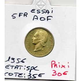 AOF essai 5 Francs 1956 Spl, Lec.13