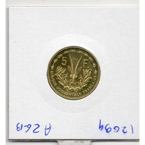 AOF essai 5 Francs 1956 Spl, Lec.13