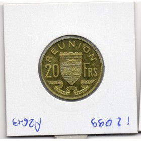 Réunion, essai 20 francs 1955 Spl, Lec.87 République