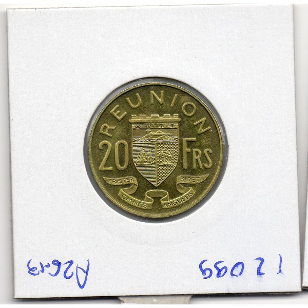 Réunion, essai 20 francs 1955 Spl, Lec.87 République