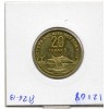 Cote des Somalis essai 20 francs 1952 Spl, Lec.46