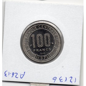Centrafrique essai 100 francs 1971 Spl, KM.E2