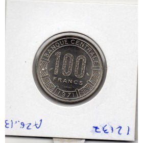 Centrafrique essai 100 francs 1971 Spl, KM.E2