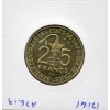 Etats Afrique Ouest essai 25 francs 1970 Spl KM.E5
