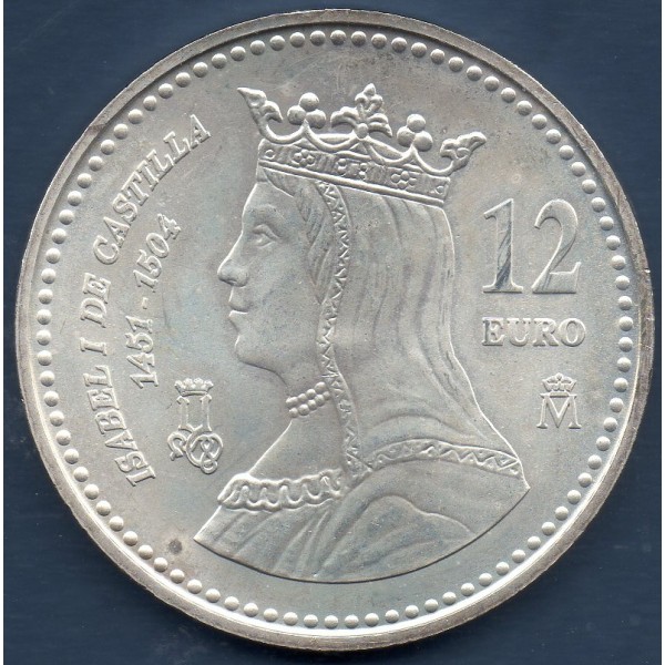 12 Euro Espagne 2004 - Isabelle I de Castille