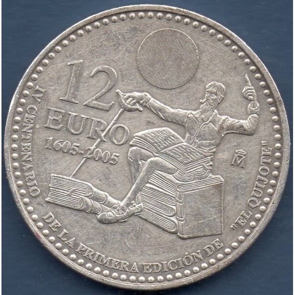 12 Euro Espagne 2005 - Don Quichotte - TTB