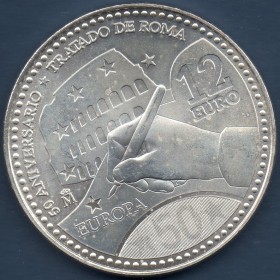 12 Euro Espagne 2007 - Traité de Rome