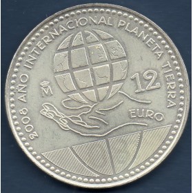 12 Euro Espagne 2008 - Planète Terre