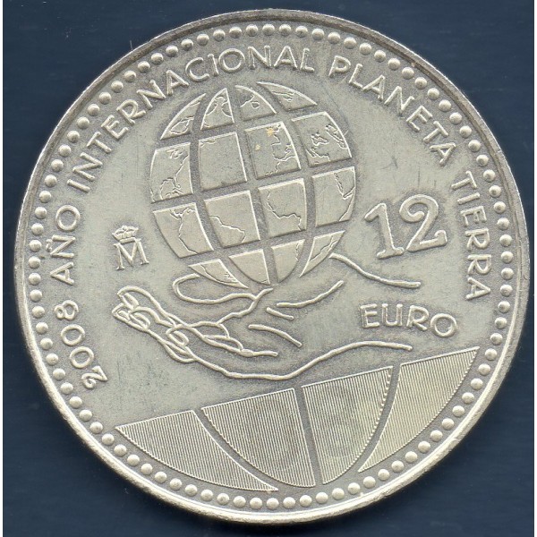 12 Euro Espagne 2008 - Planète Terre
