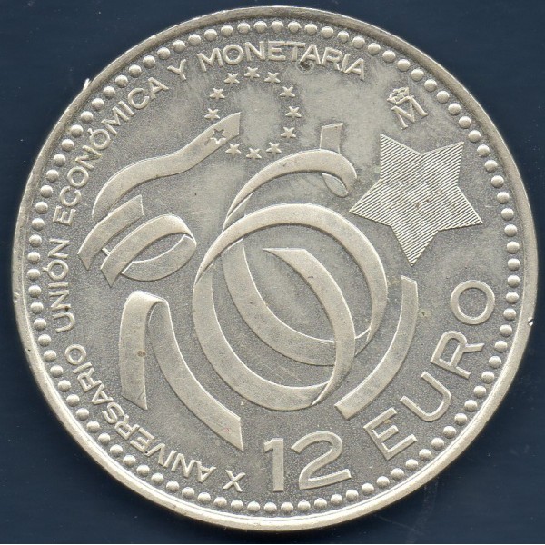 12 Euro Espagne 2009 - Union économique et monétaire