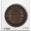 Italie Sardaigne 5 lire 1849 P Turin aigle TTB, KM.130 Charles Albert