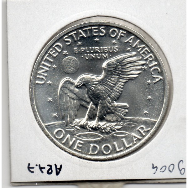 Etats Unis 1 Dollar 1972 S argent FDC, KM.206a Eisenhower