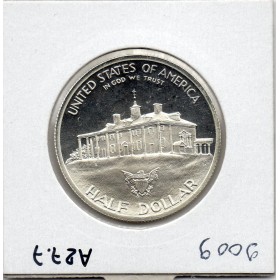 Etats Unis 1/2 Dollar 1982 S Fdc, KM.208 250 ans Washington