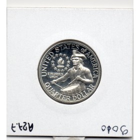 Etats Unis 1/4 Dollar 1976 S Fdc, KM.204a bicentenaire