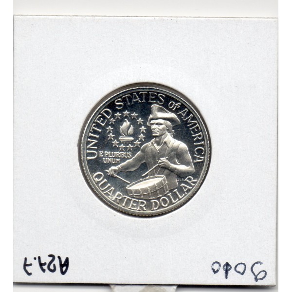 Etats Unis 1/4 Dollar 1976 S Fdc, KM.204a bicentenaire