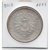 Wurtemberg 5 Mark 1876 F TTB KM.623 Charles 1er