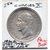 5 francs Charles X 1830 B Rouen TTB-