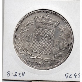 5 francs Charles X 1830 B Rouen TTB-