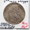 5 francs Louis Philippe 1836 W Lille Sup-
