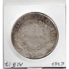 5 francs Napoléon 1er An 12 M Toulouse TTB- rayures
