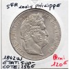 5 francs Louis Philippe 1842 W Lille Sup-