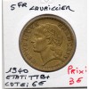 5 francs Lavrillier 1940 TTB+