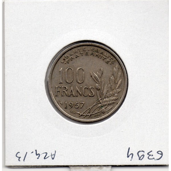 100 francs Cochet 1957 Sup-