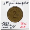2 francs Philadelphie France Libre 1944 Sup-