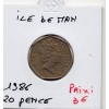 Ile de Man 20 pence 1986, Sup, KM.147 3e effigie