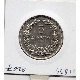 Grece 5 Drachmai 1930 Spl, KM.71 Phénix
