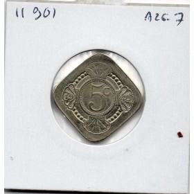 Pays Bas 5 cents 1970 Sup 25 ans WWII