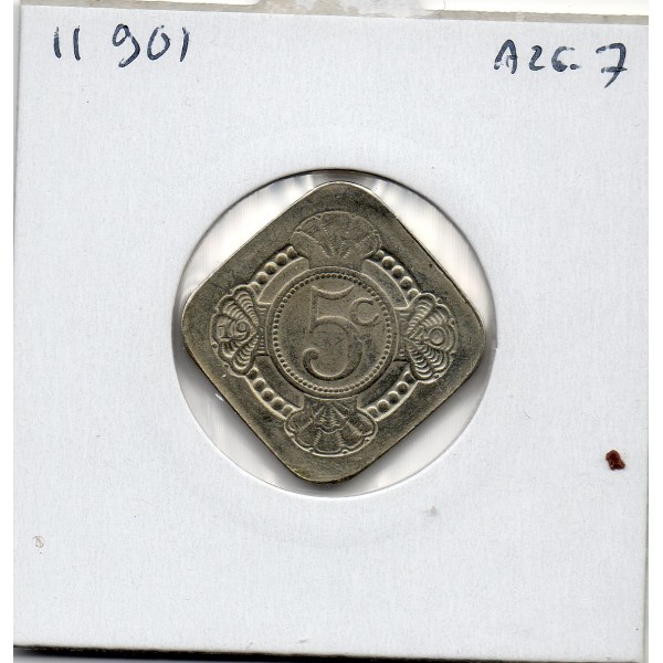 Pays Bas 5 cents 1970 Sup 25 ans WWII